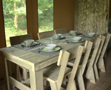 Safari Tent Dining Table