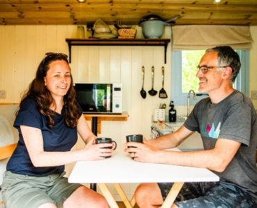 Shepherd's Hut Foldable Dining Table and Chairs