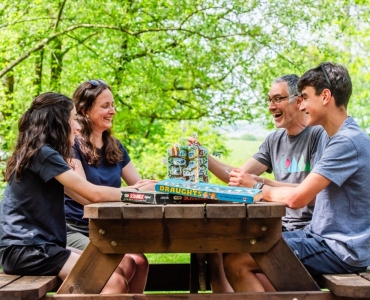 Safari Tent Picnic Bench